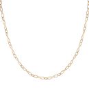 18ct Yellow Gold Infinity Fancy Chain 24"