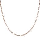 9ct Yellow Gold Oval Belcher Chain 20"