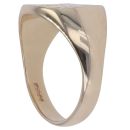 9ct Yellow Gold 0.05ct Diamond Signet Ring