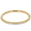14ct Yellow Gold 0.60ct Diamond Bangle