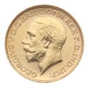 1915 George V Large Head Australia Full Sovereign Coin