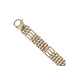 9ct Yellow Gold Gate Bracelet 7.5"