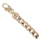 9ct Yellow Gold Curb Bracelet 8.5"