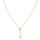 22ct Yellow Gold Duo Lariat Chain 16"