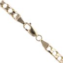 9ct Yellow Gold Curb Chain 22"