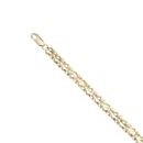 9ct Yellow Gold Patterned Fancy Bracelet 7"