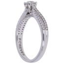 18ct White Gold 0.40ct Brilliant Cut Diamond Solitaire Ring