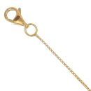 22ct Yellow and White Gold Beaded Bracelet 7"