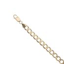 9ct Yellow Gold Curb Bracelet 7.5"