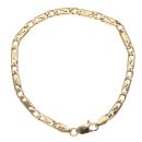 18ct Yellow Gold Fancy Bracelet 7"