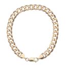 9ct Yellow Gold Curb Bracelet 8"