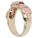 9ct Yellow And Rose Gold Tree Of Life Clogau Ring