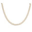9ct Yellow Gold Curb Chain 20"