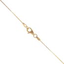 22ct Yellow Gold Box Chain 18"