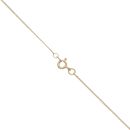 18ct Yellow Gold 0.25ct Brilliant Cut Diamond Solitaire Pendant and Chain 18"