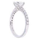 Platinum 1.15ct Brilliant Cut Lab Grown Diamond Solitaire Ring