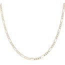 9ct Yellow Gold Figaro Chain 18"