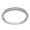 18ct White Gold 0.15ct Brilliant Cut Diamond Eternity Ring