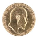 1910 George V Large Head UK Full Sovereign Coin