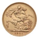 1901 Victoria Old Head UK Full Sovereign Coin