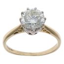 18ct Yellow Gold 1.40ct Brilliant Cut Diamond Solitaire Ring