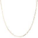 9ct Yellow Gold Figaro Chain 18"