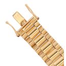 9ct Yellow Gold Watch Link Bracelet 8"