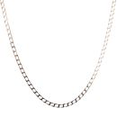 9ct Yellow Gold Square Curb Chain 20"