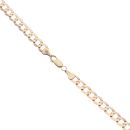 9ct Yellow Gold Curb Chain 22"