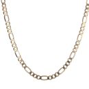 14ct Yellow Gold Figaro Chain 20"
