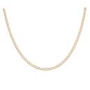 9ct Yellow Gold Curb Chain 18"