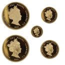 2019 The Centenary Of Remembrance Alderney Five Coin Set Boxed