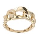 14ct Yellow Gold Curb Link Ring