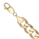 9ct Yellow Gold Curb Bracelet 8"
