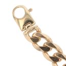 9ct Yellow Gold Curb Bracelet 9"
