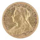 1896 Victoria Old Head Australia Full Sovereign Coin