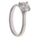 18ct White Gold 1.20ct Brilliant Cut Diamond Solitaire Ring