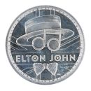 2021 1oz Elizabeth II 2 Pounds UK Elton John Music Legends Collection Coin
