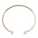 9ct Yellow Gold Plain Torque Bangle
