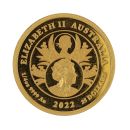 2022 1/4oz Queen Platinum Jubilee Australia Coin Boxed
