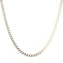 9ct Yellow Gold Curb Chain 18"