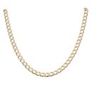 9ct Yellow Gold Curb Chain 22"