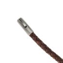 Unique & Co Dark Brown Leather Bracelet