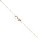 18ct Yellow Gold 1.00ct Brilliant Cut Diamond Cluster Pendant and Chain 18"