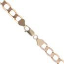 9ct Yellow Gold Curb Chain 22"