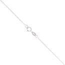 18ct White Gold 0.50ct Marquise Cut Diamond Pendant and Chain 18"