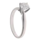 14ct White Gold 1.02ct Brilliant Cut Diamond Solitaire Ring
