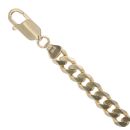 9ct Yellow Gold Curb Bracelet 8"