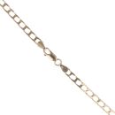 9ct Yellow Gold Square Curb Chain 20"