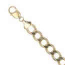 9ct Yellow Gold Curb Bracelet 8.5"